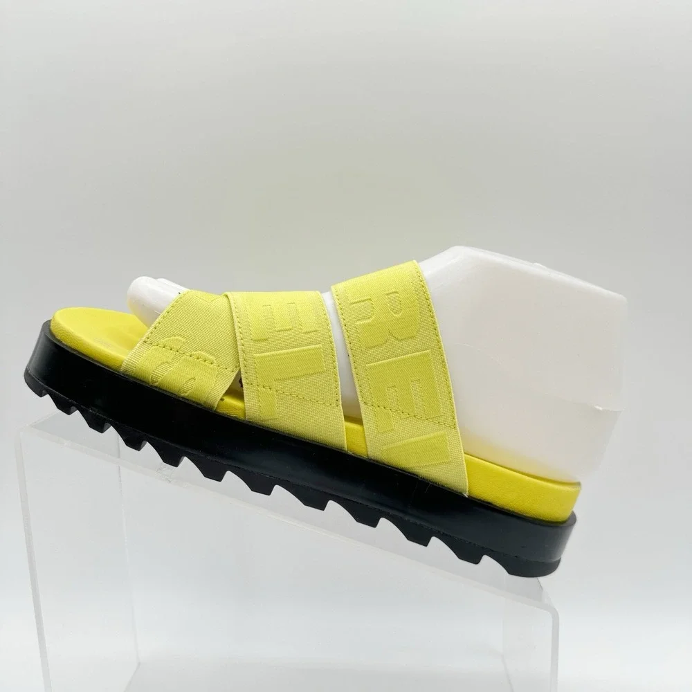 Women's Sorel Roaming™ Sport Slide Slip-on Sandals Yellow Neon Green Sz 7 T1